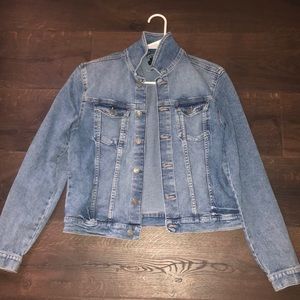 Blue denim jean jacket